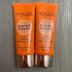 Yensa PUMPKIN TURMERIC 2-IN-1 RADIANCE POLISHING MASK